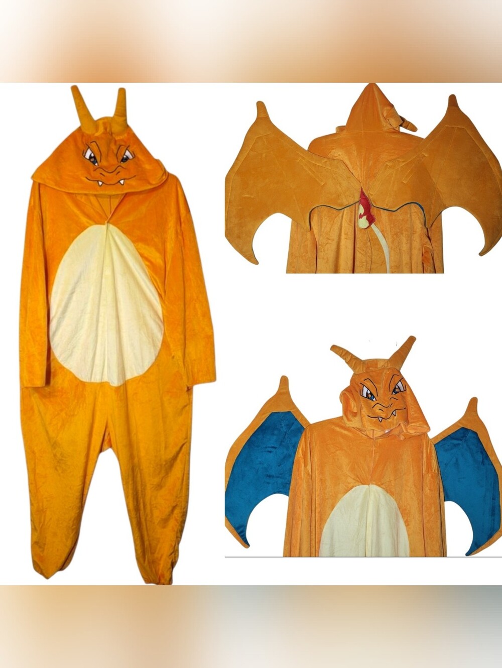 Pokemon Charizard Costume One-Piece